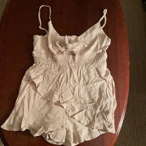 Pink Lily Smile When I See You Romper